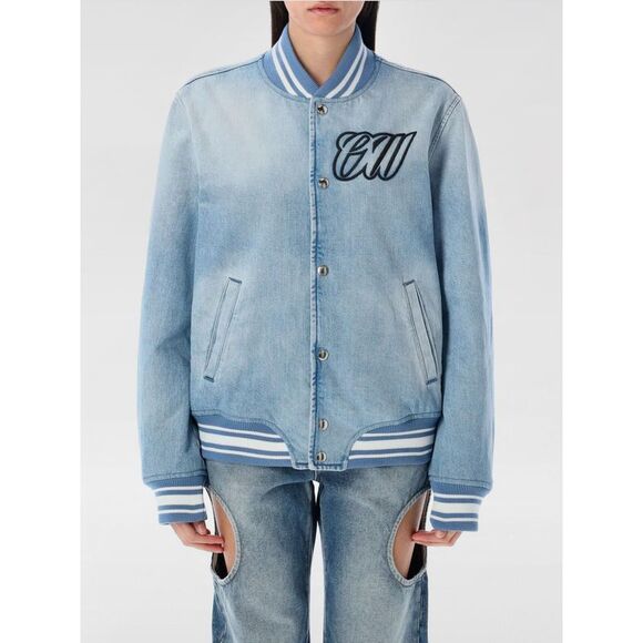 Off-White Jacket Woman Blue